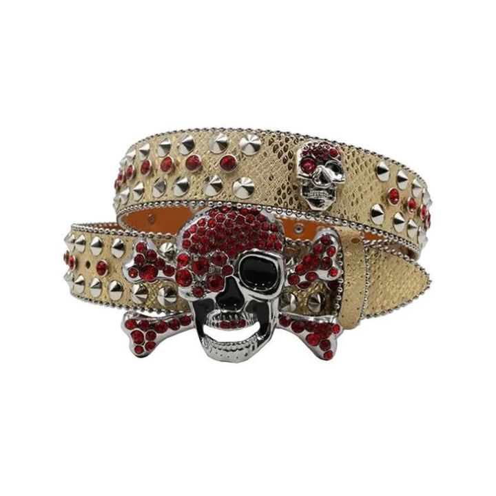 Vintage Y2K Rhinestone Belt – Rhinestone Belt Store display picture 1