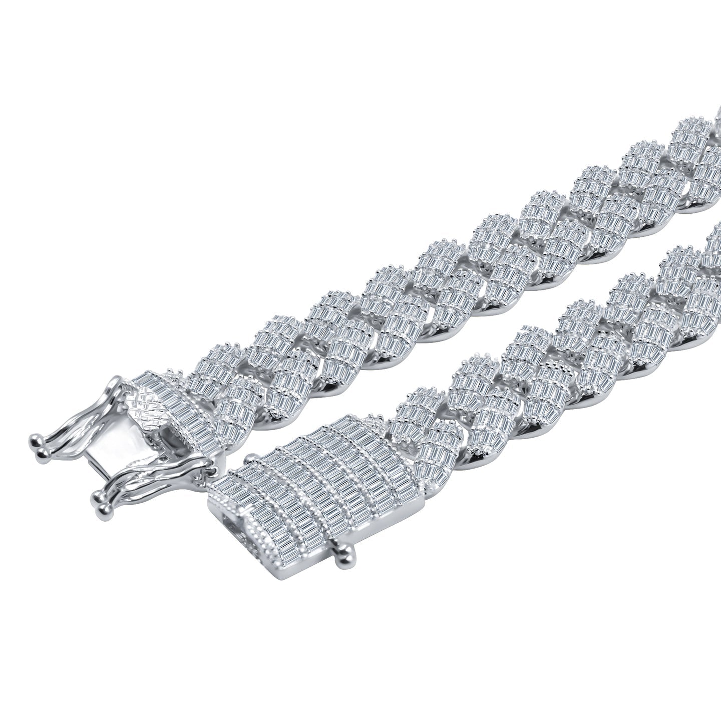 Iced Out Hip Hop Cuban Chain - 16mm