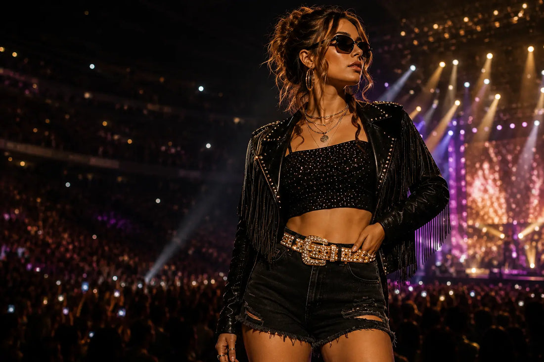How Do You Style a Gold Rhinestone Belt for Concert Outfits in 2026