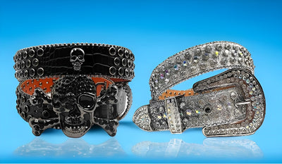 Elevate Your Style with BB Simon-Inspired Rhinestone Belts