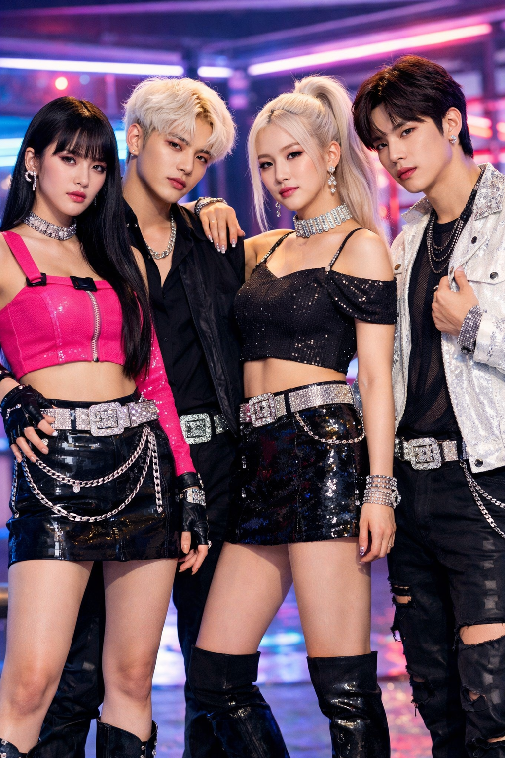 Rhinestone Belt Store Stylish Rhinestone Belts & K-Pop Fashion Guide