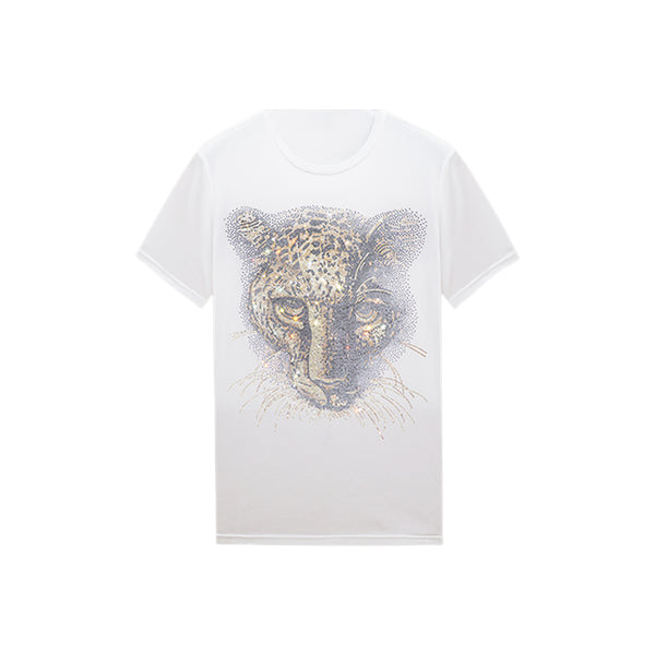 Men's Leopard Print Hi Hop Short Sleeve T-Shirt