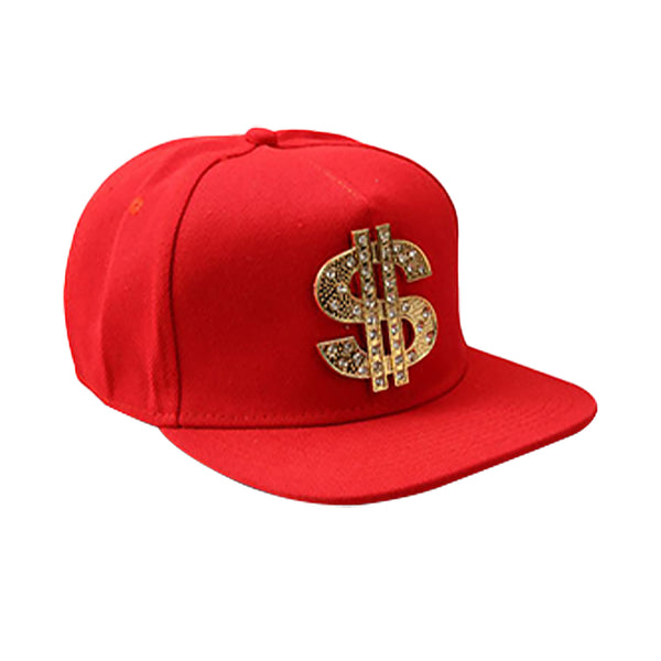 Men's Hip Hop Dollar Snapback Hat