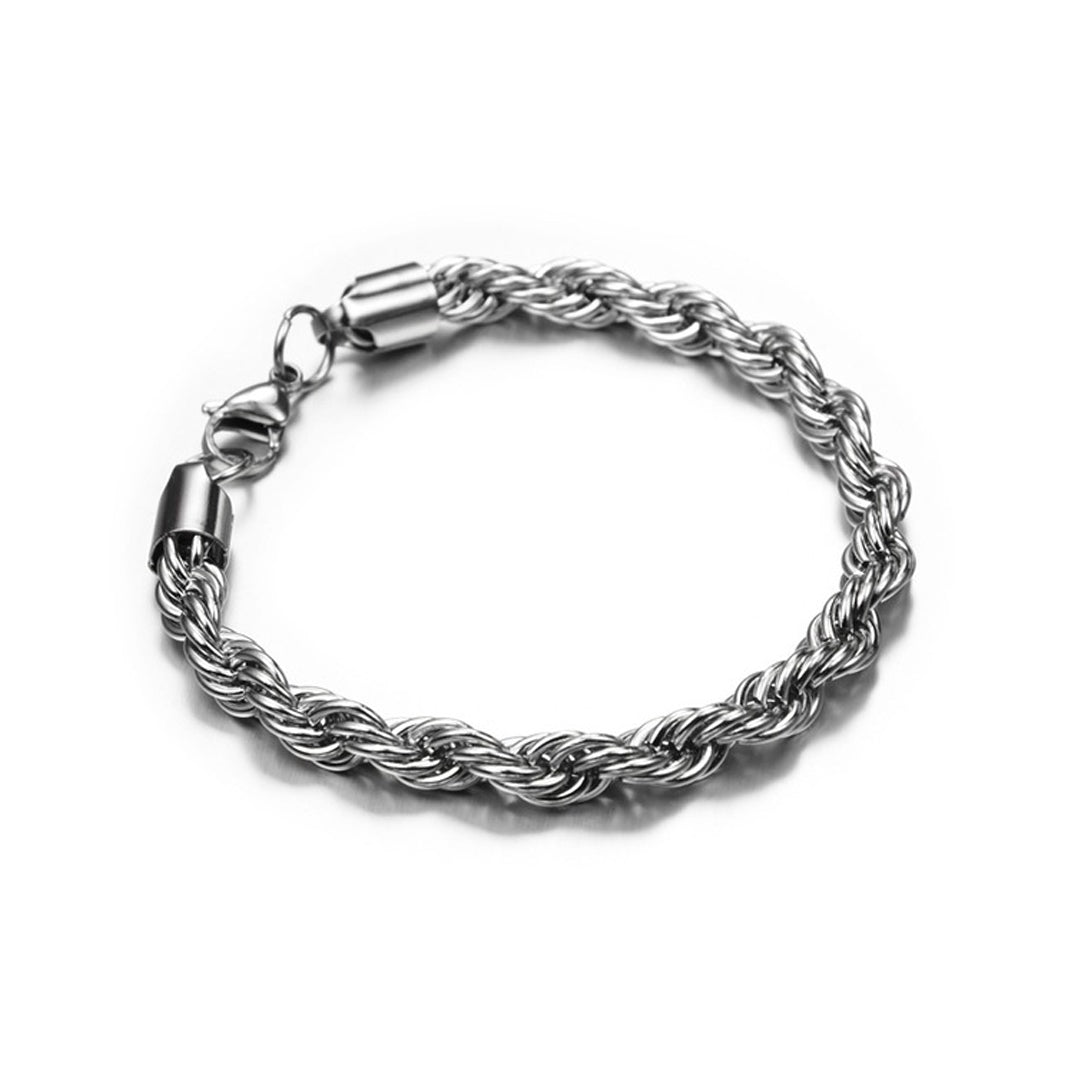 Stainless Steel Luxury Rope Bracelet
