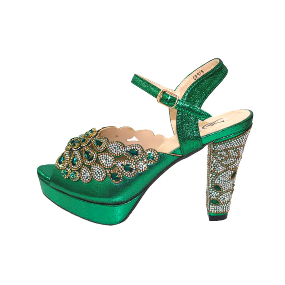 Women's Sexy High Heels Party Rhinestone Sandal