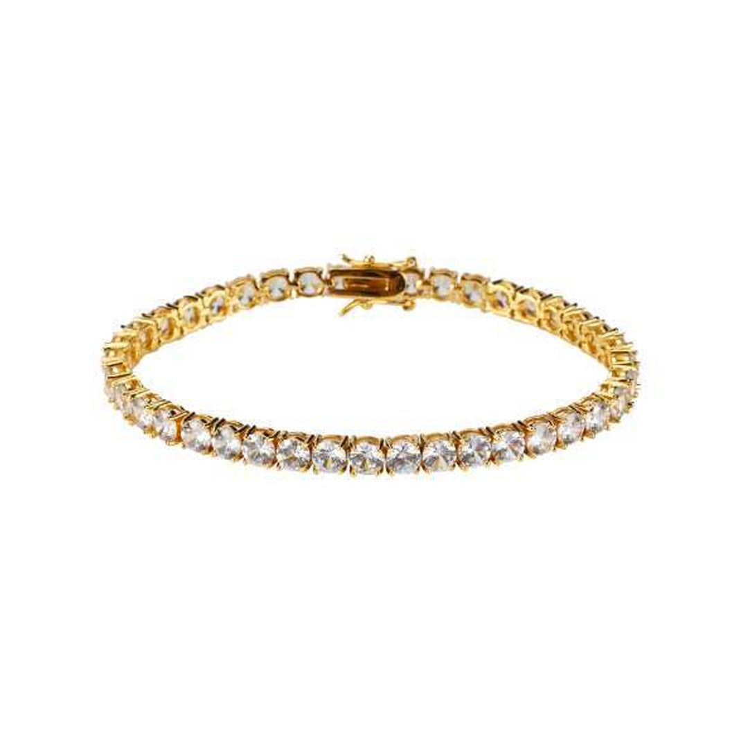 Cubic Zirconia 5mm Crystal Shiny Rhinestone Bracelet