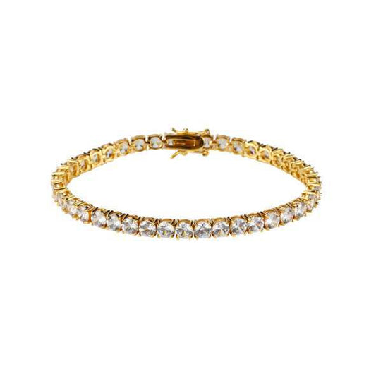 Cubic Zirconia 5mm Crystal Shiny Rhinestone Bracelet