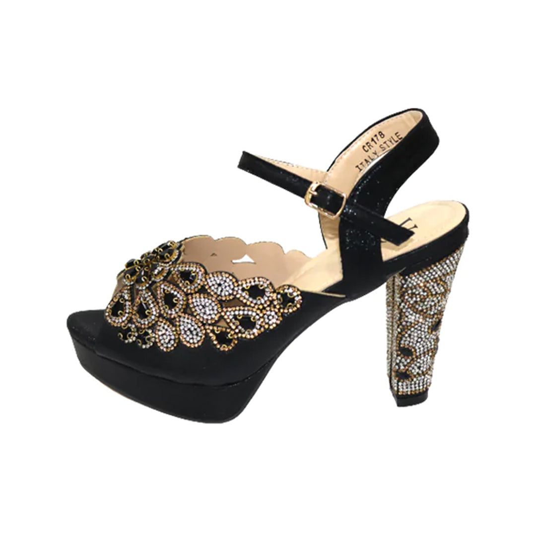 Women's Sexy High Heels Party Rhinestone Sandal