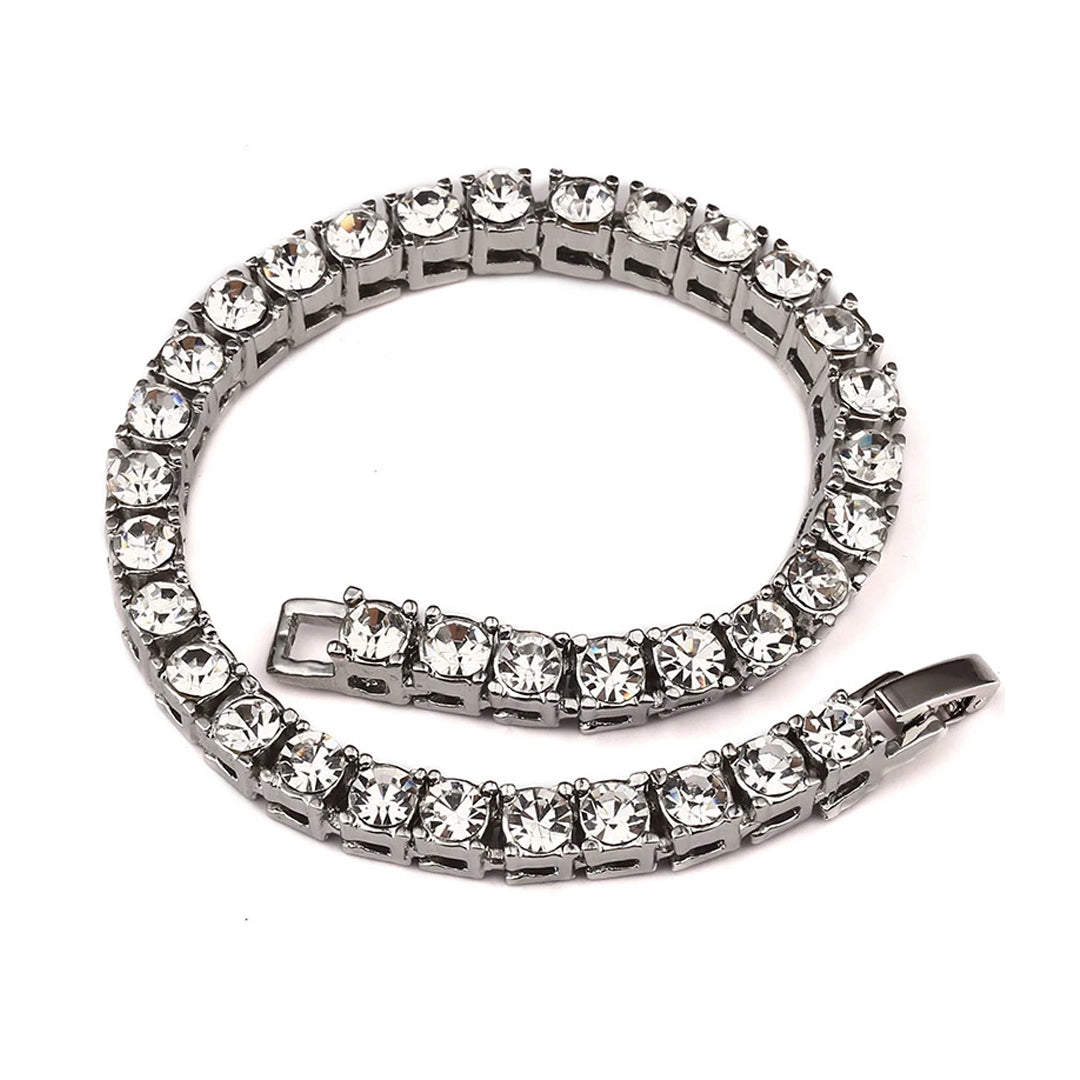 Iced Out Shiny Stones Bling Bracelet