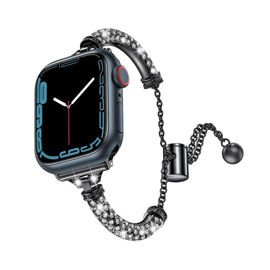 Fashion Bracelet Style Rhinestone Watch Strap