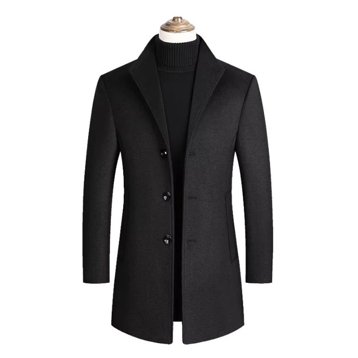 Men's Wool Blend Coat