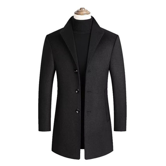 Men's Wool Blend Coat
