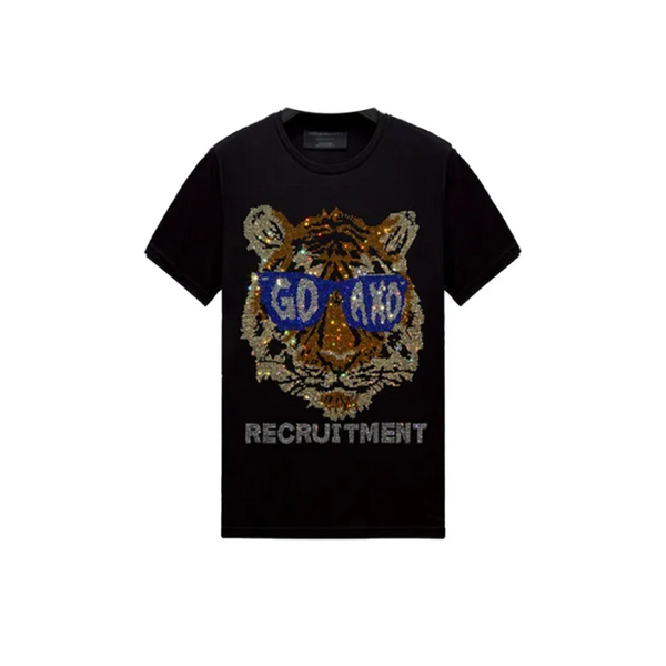 Rhinestone Tiger Swag T-shirt