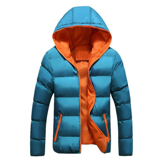 Men's Winter Hooded Padded Jacket