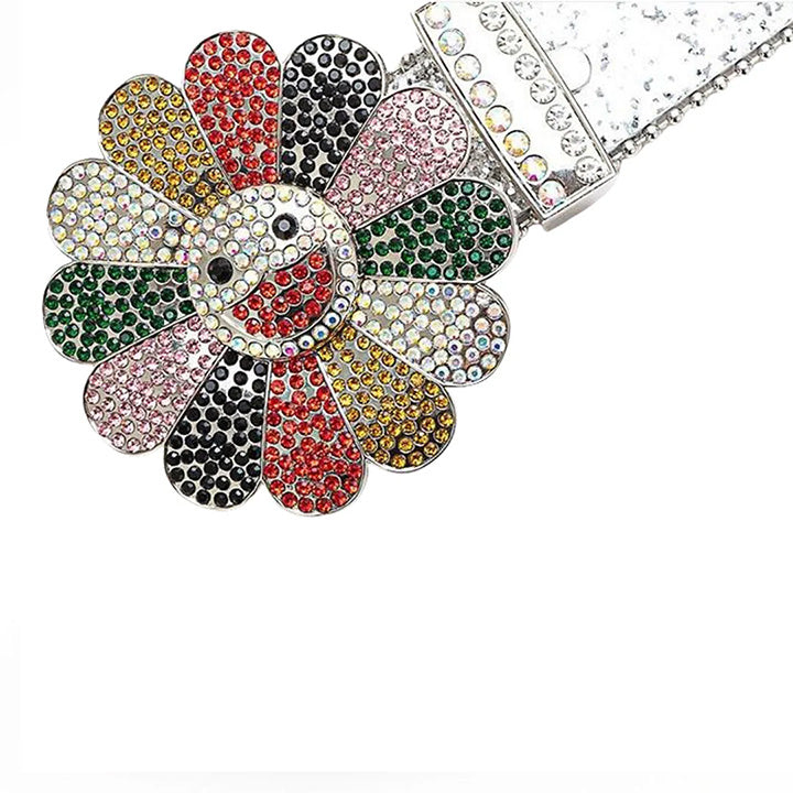 り*す様 HTC #24S Rhine Stone Flower Belt 正規取扱HTC #24S Rhine Stone Flower Belt(ラインストーンフラワー