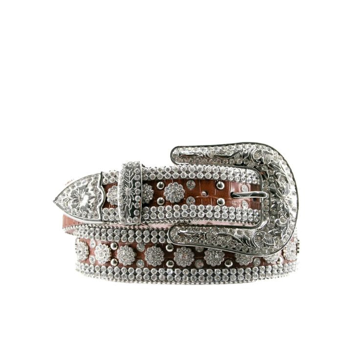 Angel Ranch Crystal Brown Belt