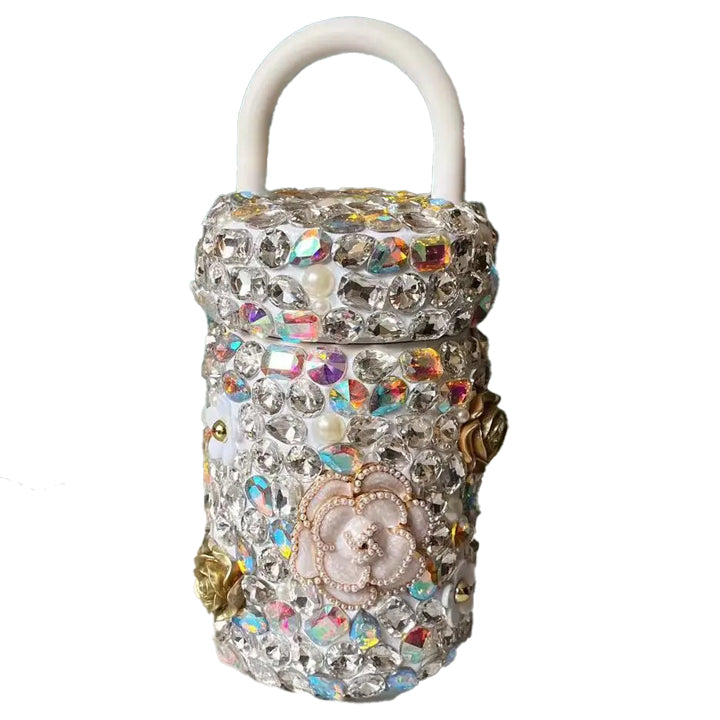 Sparkling Rhinestone Insulated Water Bottle