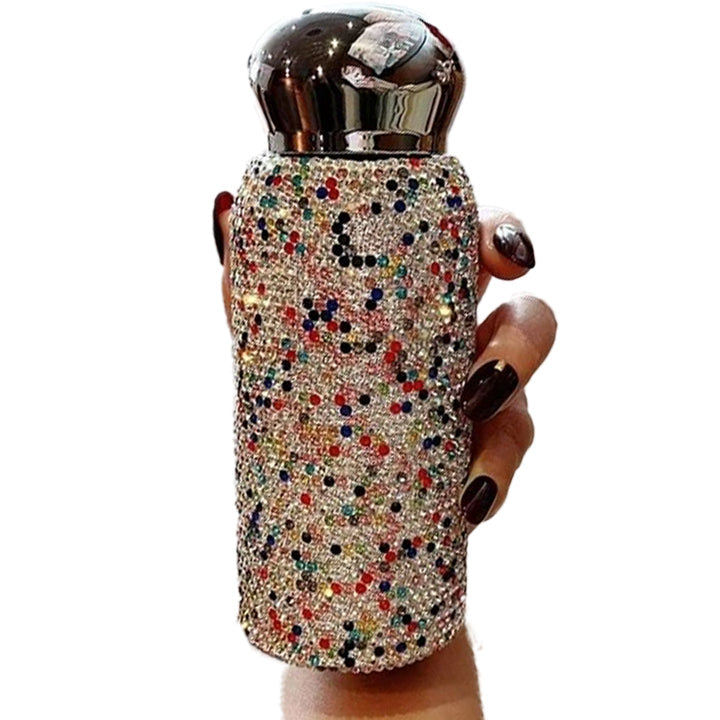 Rhinestone Insulated Water Bottle – 260ML