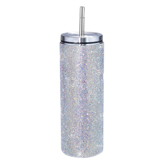 Rhinestone Insulated Sports Bottle – 600ml