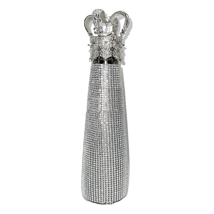 Crown Rhinestone Insulated Water Cup
