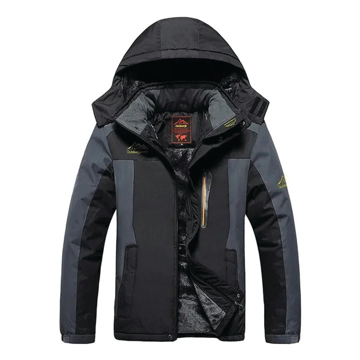 Men’s Tactical Fleece-Lined Winter Jacket