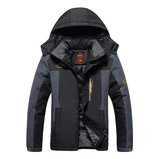 Men’s Tactical Fleece-Lined Winter Jacket