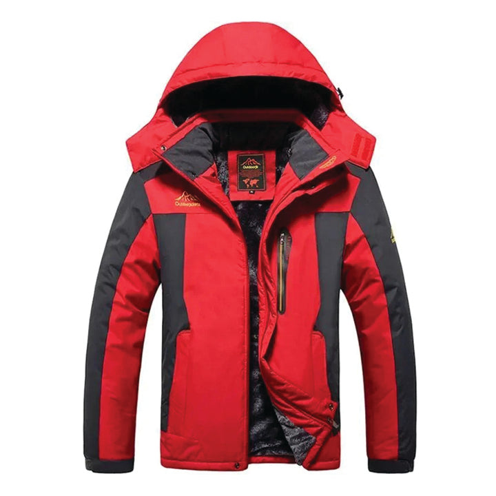 Men’s Tactical Fleece-Lined Winter Jacket