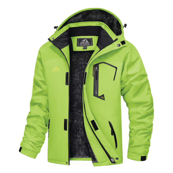 Men’s Hooded Fleece Ski Jacket