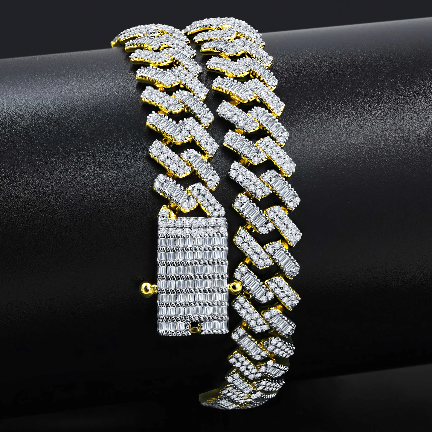 Men's Cuban Link Chain - 12MM Gold-plated Miami Cuban Link Chain