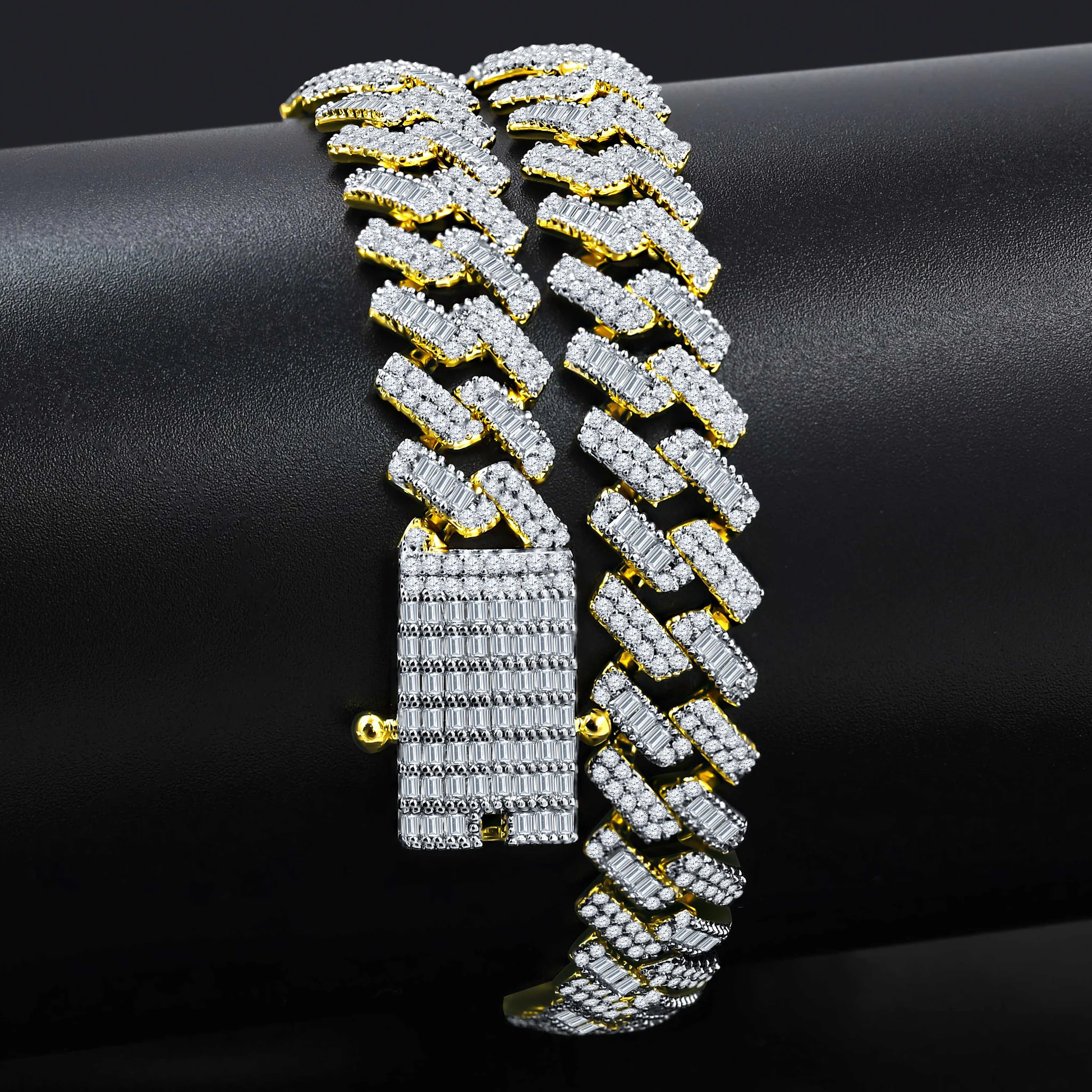 Men's Cuban Link Chain - 12MM Gold-plated Miami Cuban Link Chain