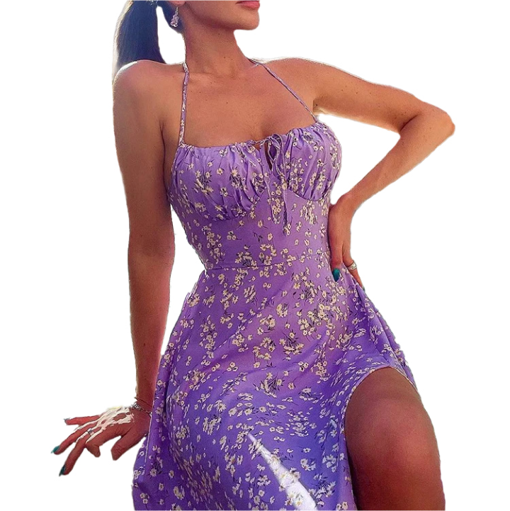 Cut Out Maxi Dress Summer Women Fashion Sexy Party Club