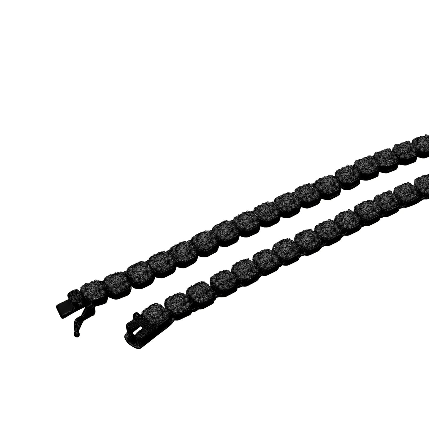 Black Tennis Chain - 5mm