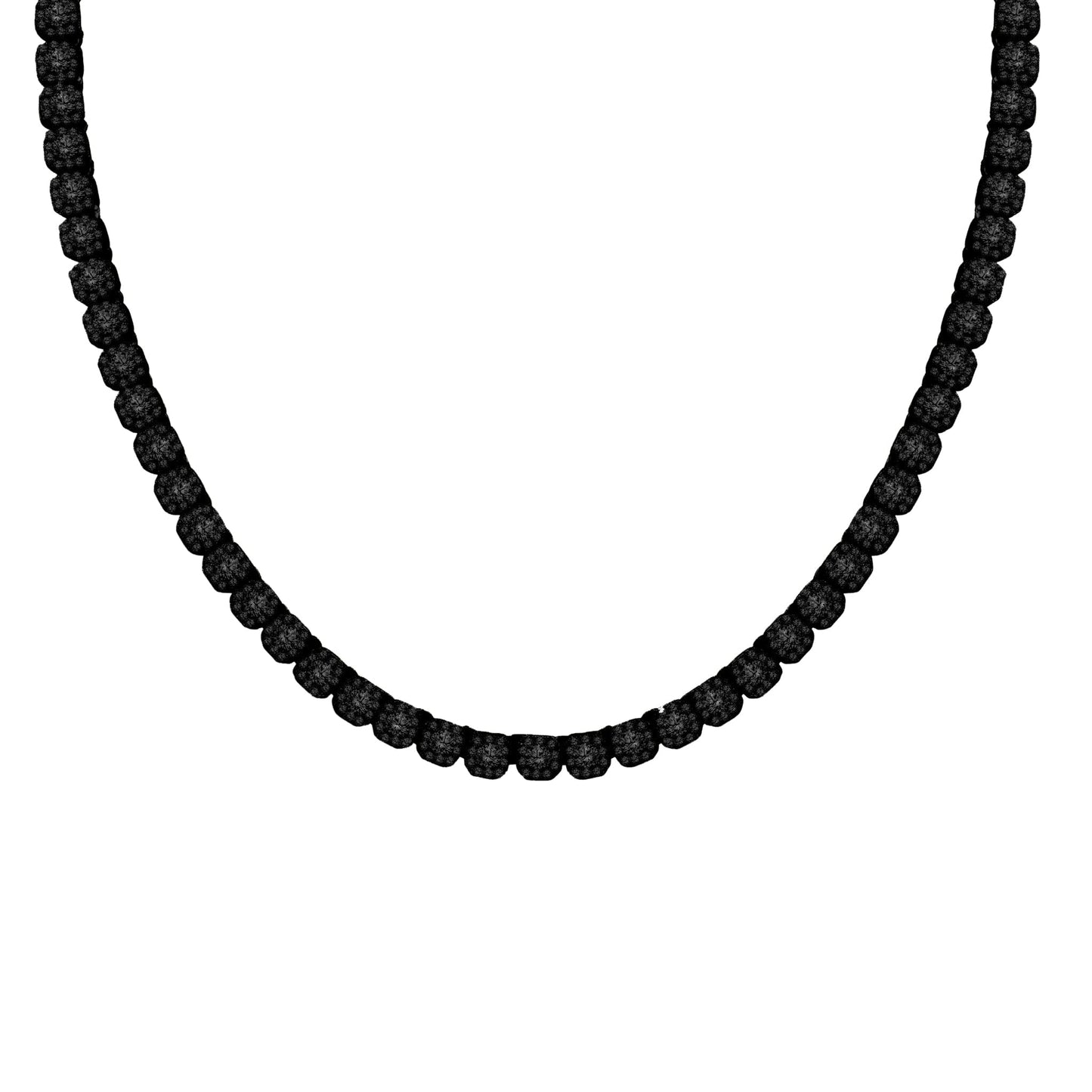 Black Tennis Chain - 5mm