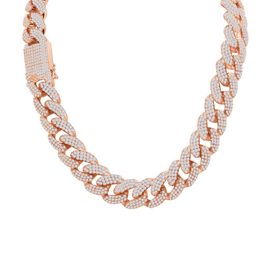 Iced Out Cuban Chain-12mm