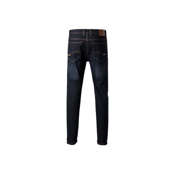 Men's Retro Fleece Stretch Slim Denim Jeans