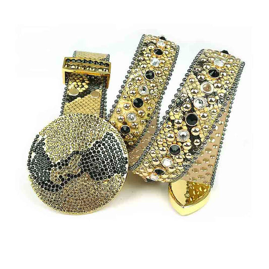Golden Rhinestone Belt | Rhinestone Belt Store Golden Rhinestone Belt | Rhinestone Belt Store