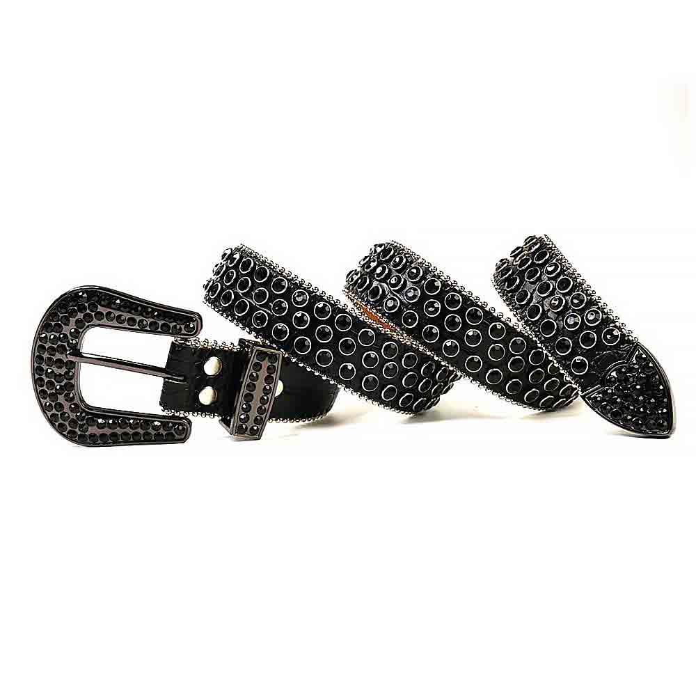 DNA RHINESTONE outlet Belt - (Authentic)