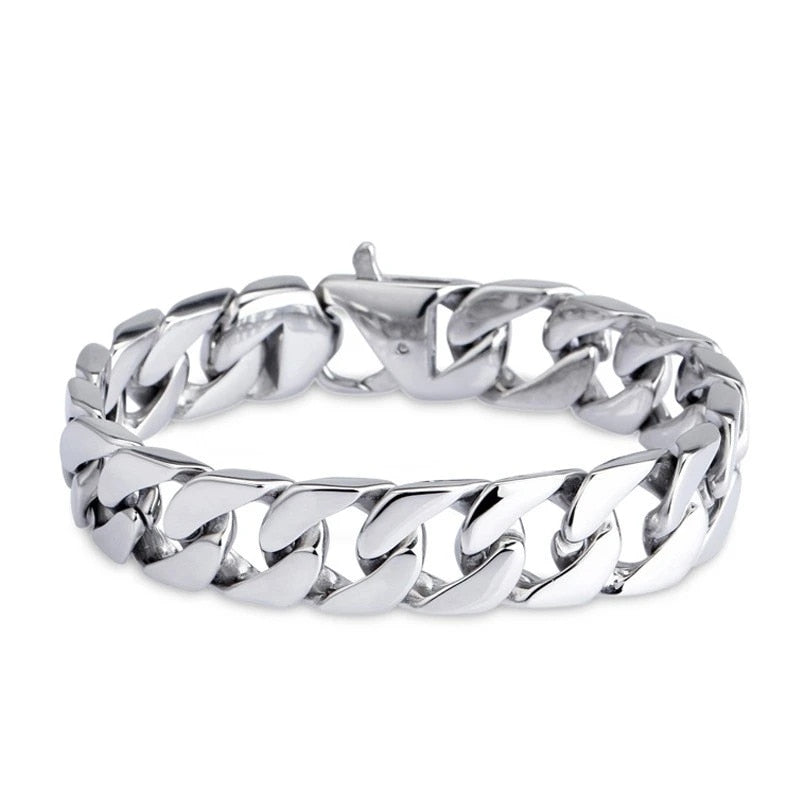 Trendy High Quality Steel Silver Fashion Bracelet