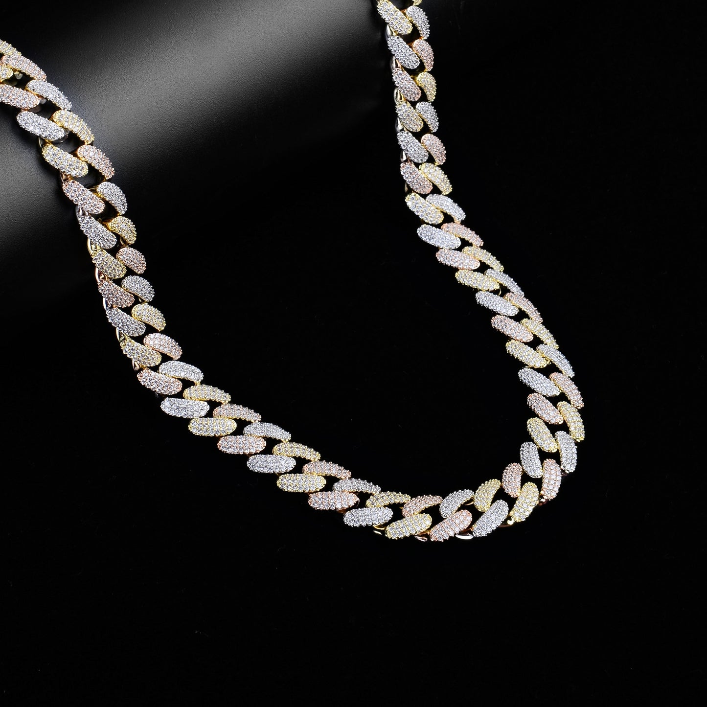 Iced Out Cuban Link Chain - 12mm